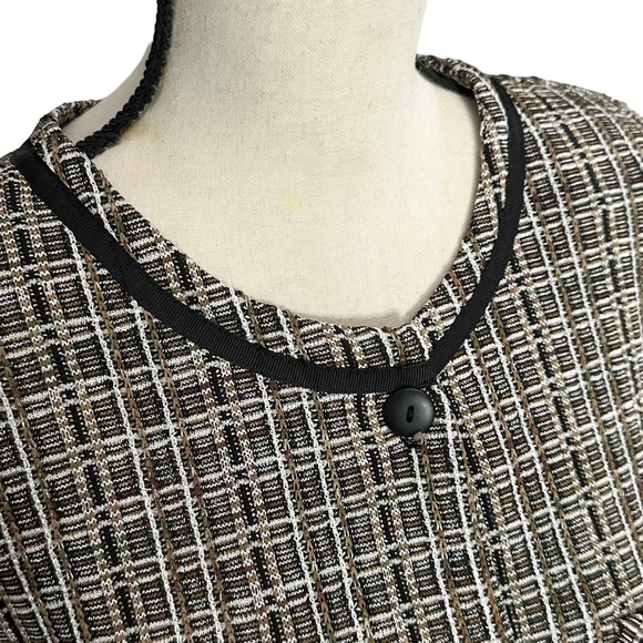 Westside Clothing Blazer 16W Plaid Jacket - Picture 2 of 6